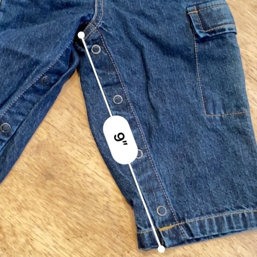 Vintage WT Baby Gap Unisex L (12-18 Months)‎ 100% Cotton Denim Jeans
